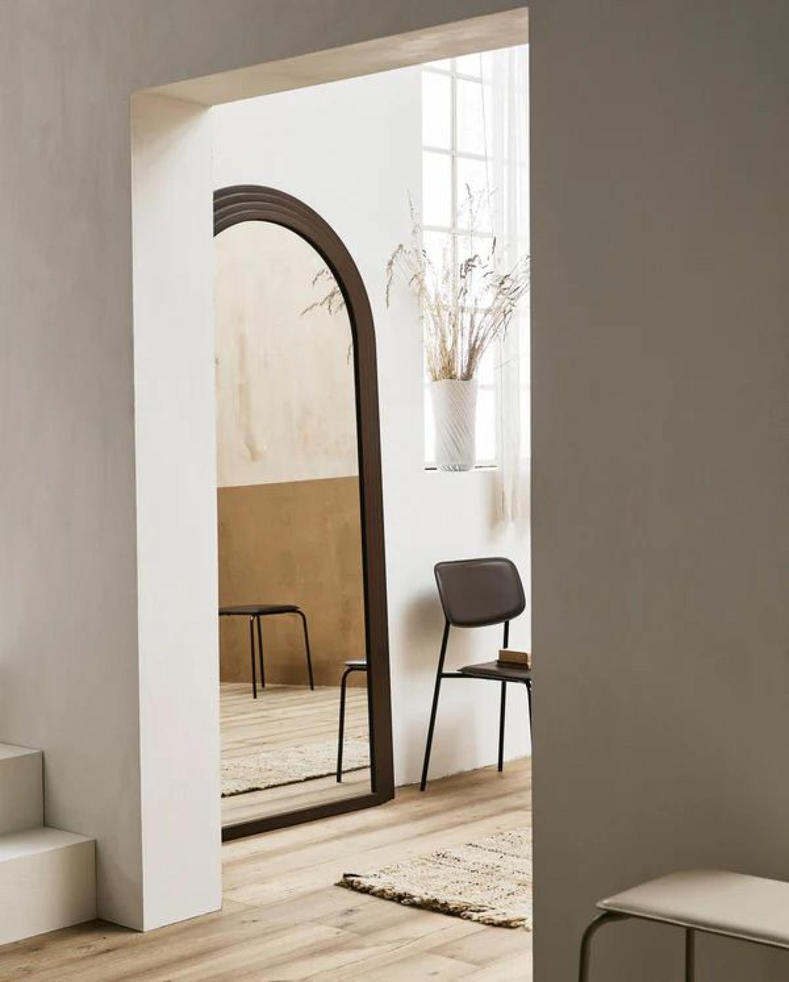 Product photograph of 2 X Nordal Esa Brown Faux Leather Dining Chair from Choice Furniture Superstore.